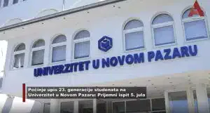 Univerzitet u Novom Pazaru upisuje 23. generaciju studenata: Prijemni ispit zakazan za 5. jul (VIDEO)