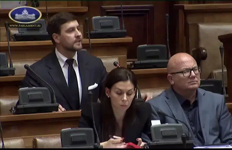 Đerlek u Skupštini: SPP protiv izvoza oružja Izraelu  (VIDEO)