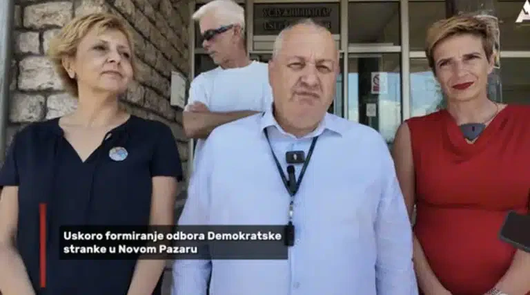 Uskoro formiranje odbora Demokratske stranke u Novom Pazaru (VIDEO)