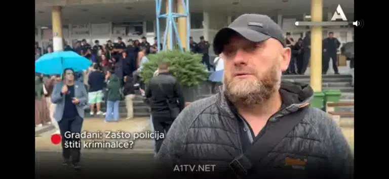 Građani: Zašto policija štiti kriminalne (VIDEO)