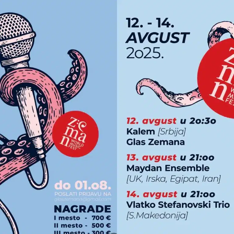 Prijave za Zeman Fest otvorene: Od 12. do 14. avgusta nastupaju Kalem, Maydan i Stefanovski