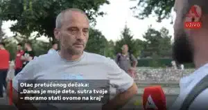 Otac pretučenog dečaka: „Danas je moje dete, sutra tvoje – moramo stati ovome na kraj“ (VIDEO)