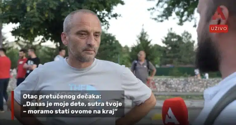 Otac pretučenog dečaka: „Danas je moje dete, sutra tvoje – moramo stati ovome na kraj“ (VIDEO)