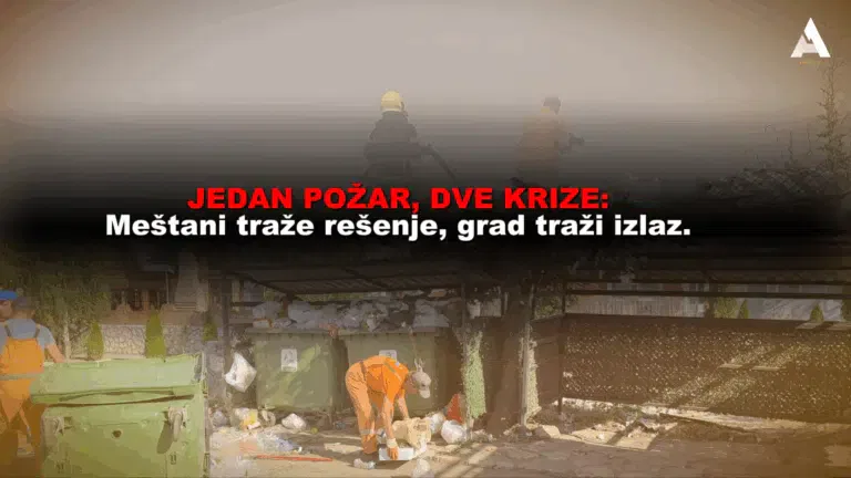 Jedan požar, dve krize: Meštani traže rešenje, grad traži izlaz (VIDEO)
