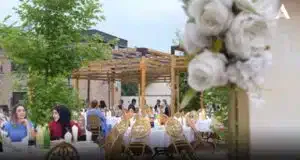 Nova bašta za organizovanje svečanosti u Novom Pazaru oduševila građane (VIDEO)