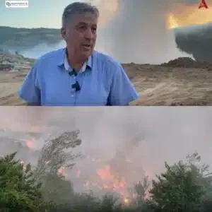 Dim se nazire sa svih strana, požar u Novom Pazaru se ne smiruje (VIDEO)