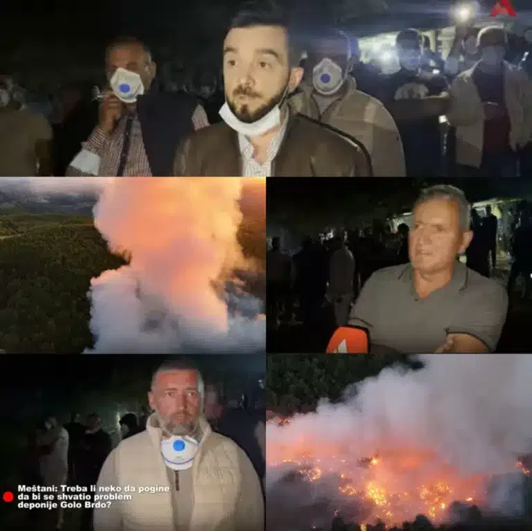 Meštani: Treba li neko da pogine da bi se shvatio problem deponije Golo Brdo? (VIDEO)