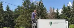 Bazna stanica pomerena sa prvobitne lokacije i puštena u rad, očekuju se prvi rezultati merenja kvaliteta vazduha  (VIDEO)