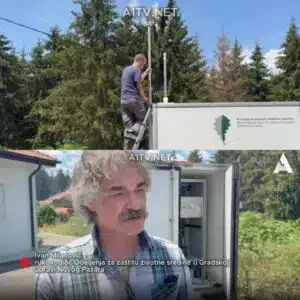 Stanica za merenje vazduha stigla do Golog Brda, ali još uvek ne radi (VIDEO)
