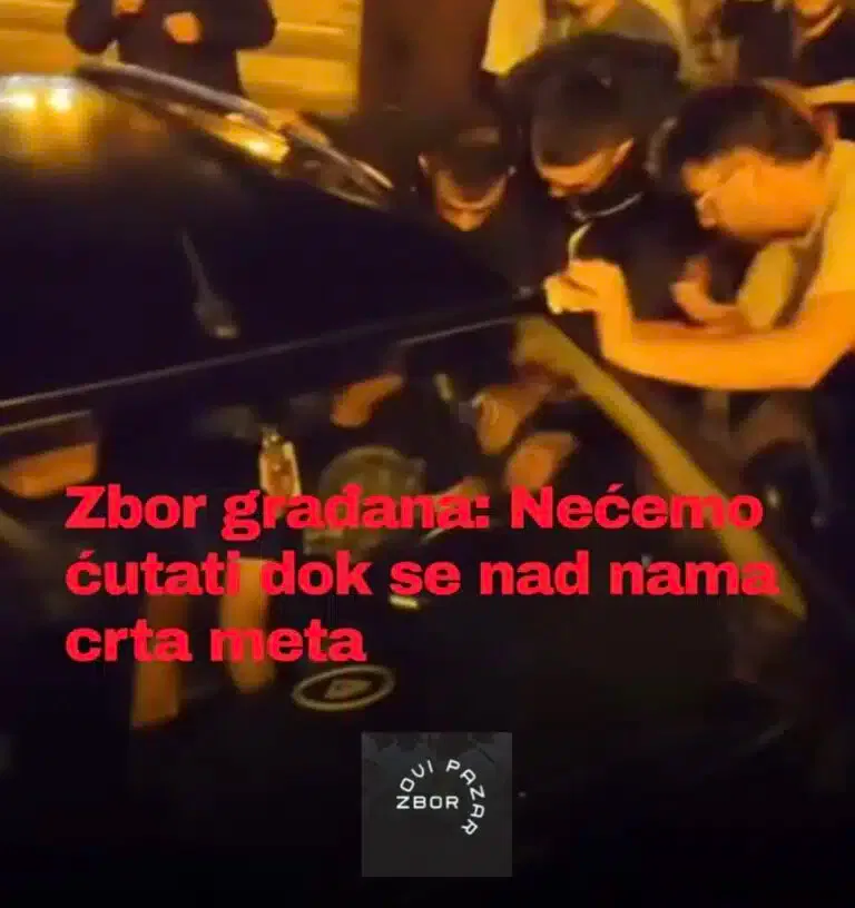 Zbor građana: Nećemo ćutati dok se nad name crta meta