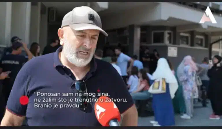 „Ponosan sam na mog sina, ne žalim što je trenutno u zatvoru. Branio je pravdu“ (VIDEO)