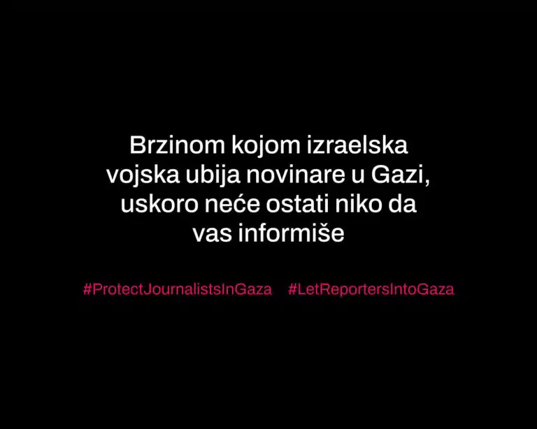 Crne naslovne strane širom sveta: Skoro 200 medija istovremeno protestuje zbog ubijanja novinara u Gazi