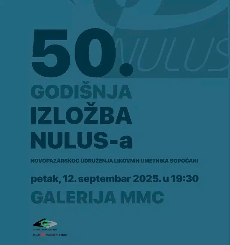 50 godina umetničkog stvaralaštva u Novom Pazaru: NULUS slavi jubilej
