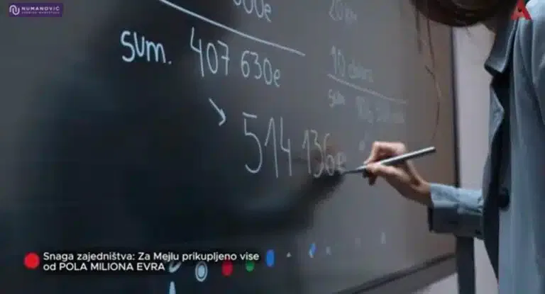 Snaga zajedništva: Za Mejlu prikupljeno više od pola miliona evra (VIDEO)
