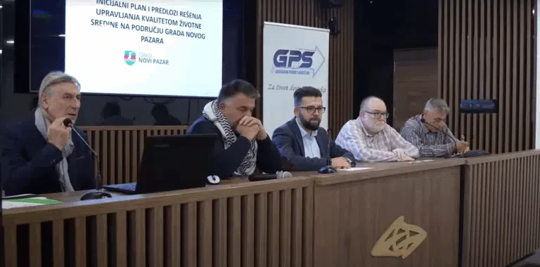 Javna tribina o planu za unapređenje kvaliteta životne sredine u Novom Pazaru