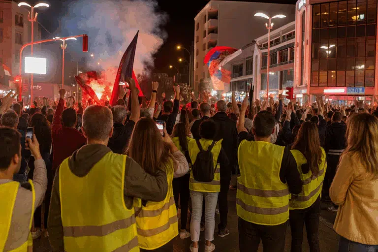 Studenti i građani stigli u Inđiju (VIDEO)