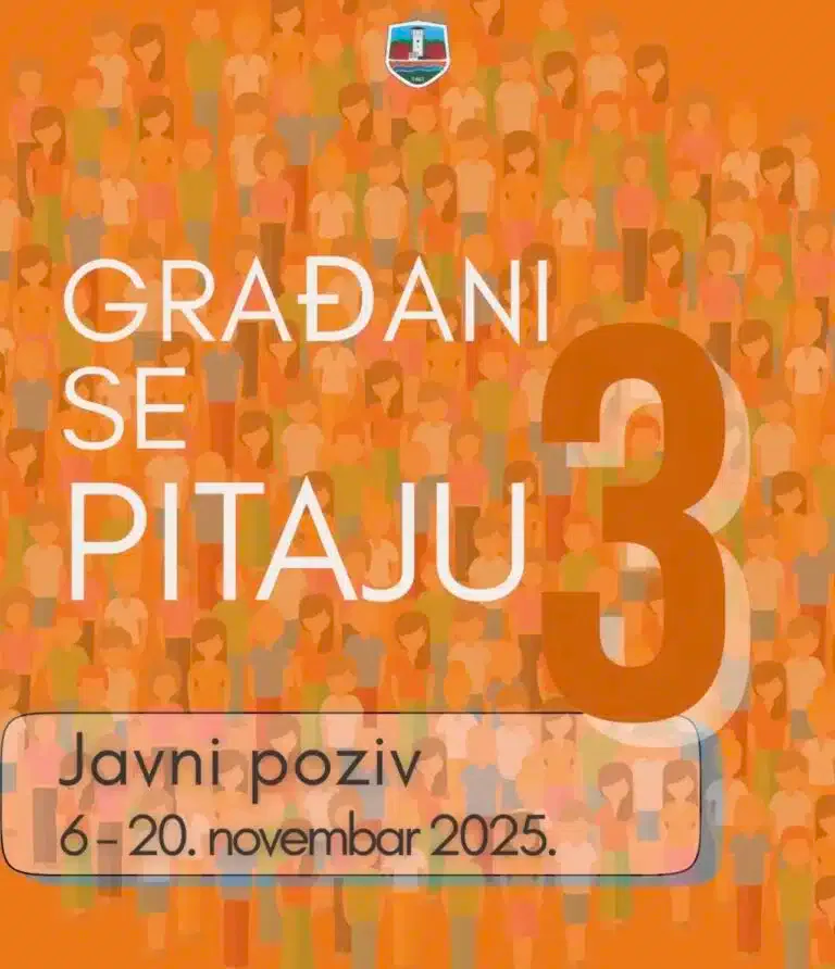 Grad Novi Pazar po treći put raspisuje javni poziv „Građani se pitaju“