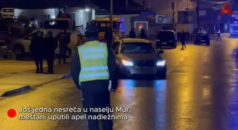 Teška saobraćajna nesreća u naselju Mur: četiri osobe prevezene u bolnicu (VIDEO)