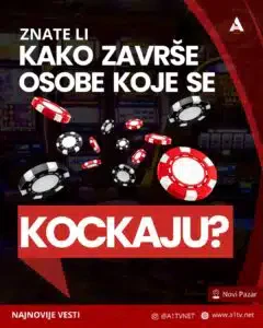Alarmantni podaci iz ankete A1 iz Novog Pazara: Svaka treća osoba se kockala, svaka šesta i dalje kocka (VIDEO)