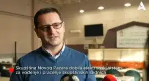 Skupština Novog Pazara dobila elektronski sistem za vođenje i praćenje skupštinskih sednica (VIDEO)