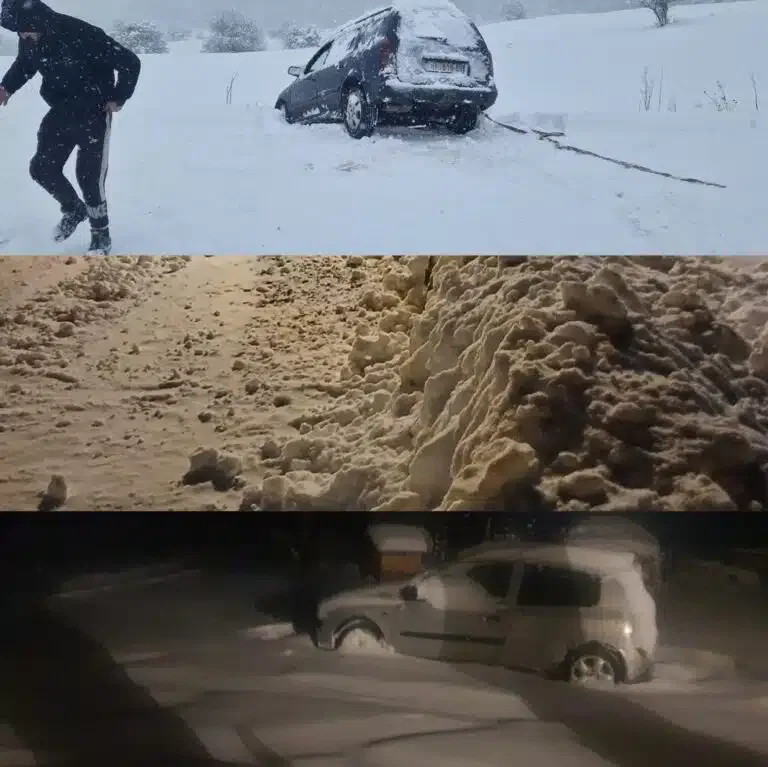 Meštanin Kladnice i Trijebina za A1: Situacija je jako teška, zavejani smo danima (VIDEO)