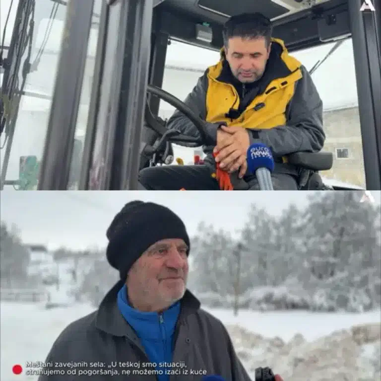 Meštani zavejanih sela: „U teškoj smo situaciji, strahujemo od pogoršanja, ne možemo izaći iz kuće (VIDEO)