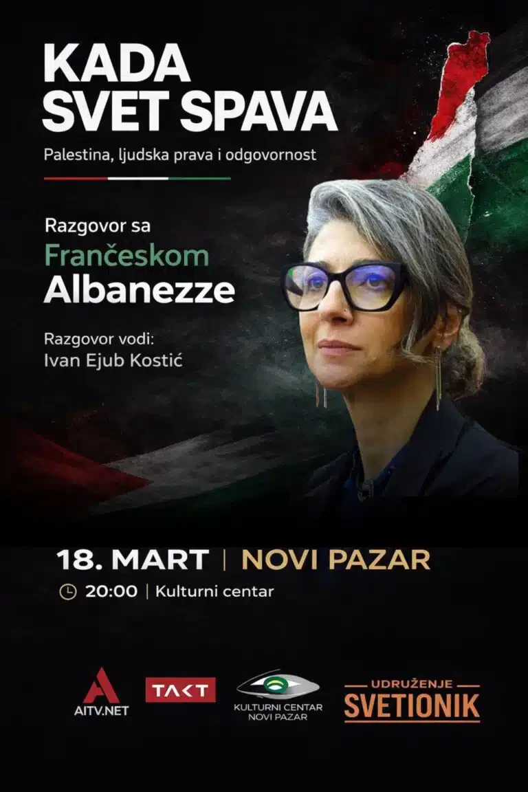 Frančeska Albanezze stiže u Novi Pazar (VIDEO)