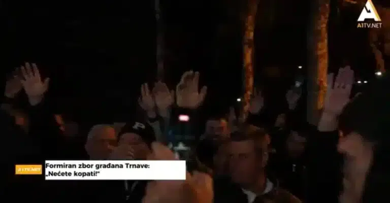 Formiran zbor građana Trnava: “Nećete kopati“ (VIDEO)