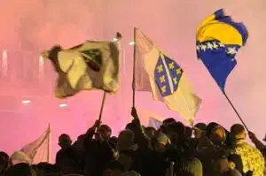 Slavlje na ulicama Novog Pazara: BiH izborila plasman na Svetsko prvenstvo (VIDEO)