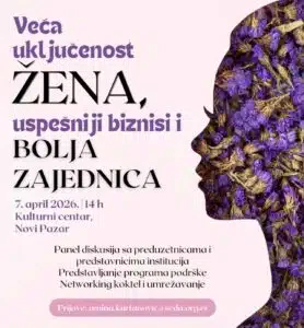 SEDA: Uloga žena u biznisu u fokusu panela u Novom Pazaru (VIDEO)