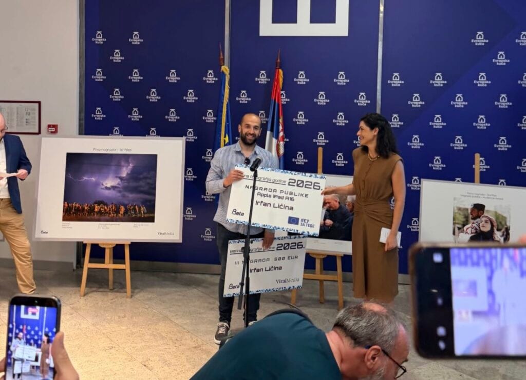 Irfan Ličina pobednik konkursa za fotografiju godine: Nagrađena fotografija „Sava i Nadija“