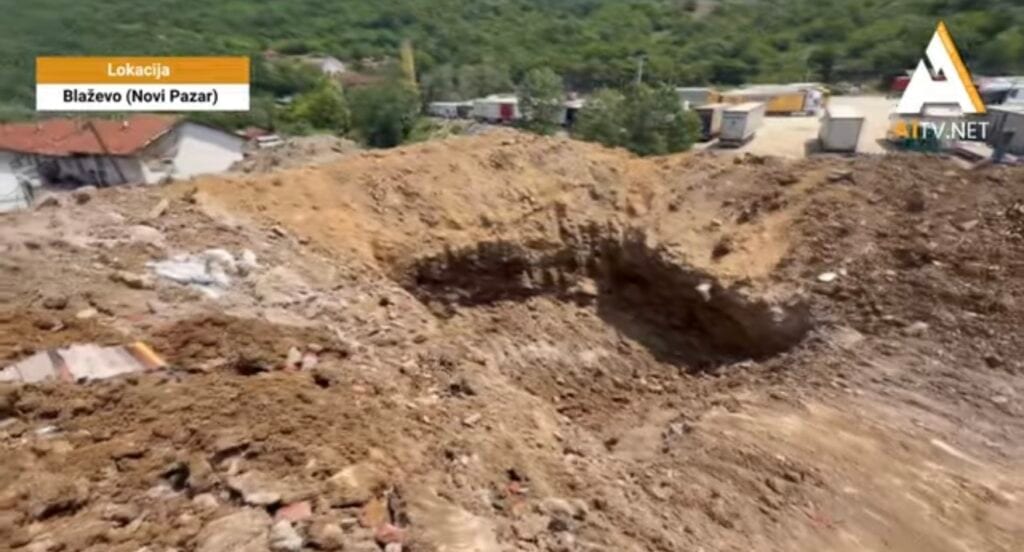 Meštani Blaževa: Nećemo dozvoliti da ovde bacaju ostatke kurbana (VIDEO)