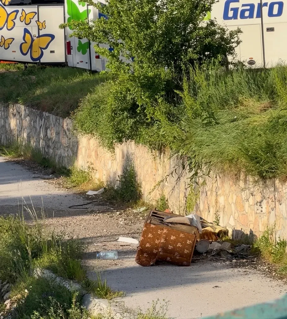 PRIJAVI PROBLEM: Građani upozoravaju krevet bačen uz obalu reke Raške (VIDEO)