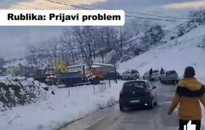 Novopazarka o stanju na ulicama koji vode do vrtića (VIDEO)