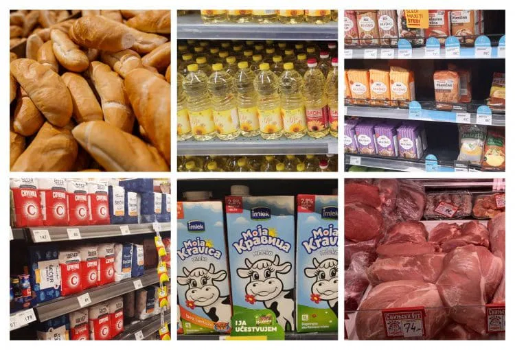 Cene osnovnih namirnica ostaju pod kontrolom Vlade