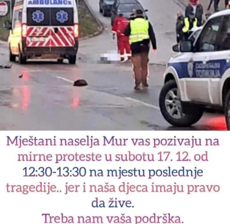 Meštani naselja Mur za sutra najavili protest