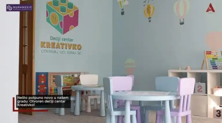 Nešto potpuno novo u našem gradu: Otvoren dečiji centar Kreativko! (VIDEO)