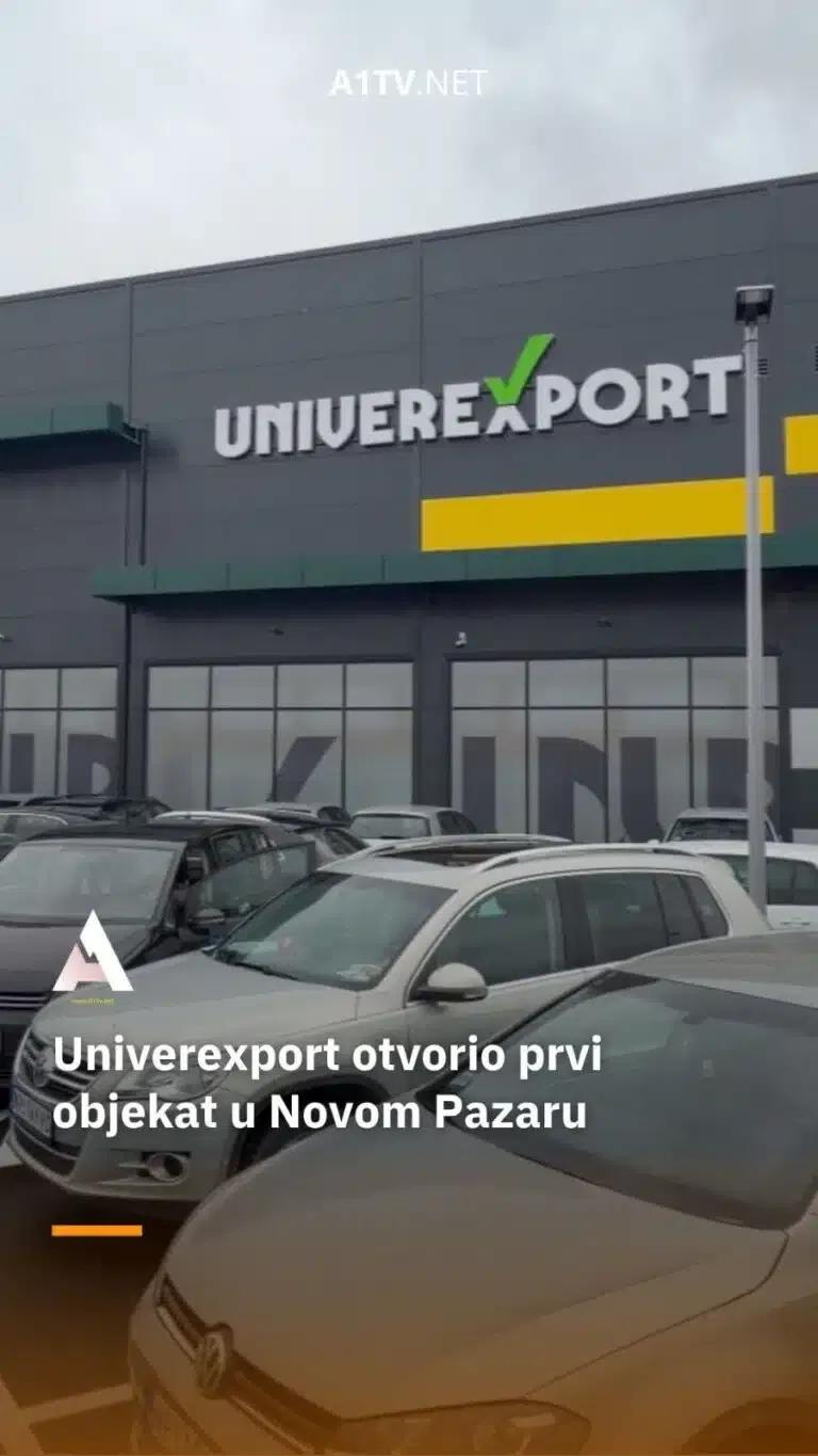 Univerexport otvorio prvi objekat u Novom Pazaru (VIDEO)