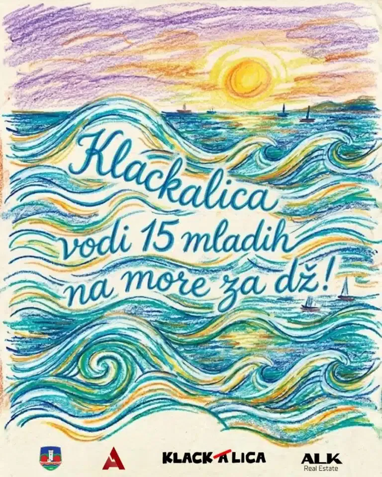 Klackalica vodi 15 mladih na besplatno putovanje u Kotor