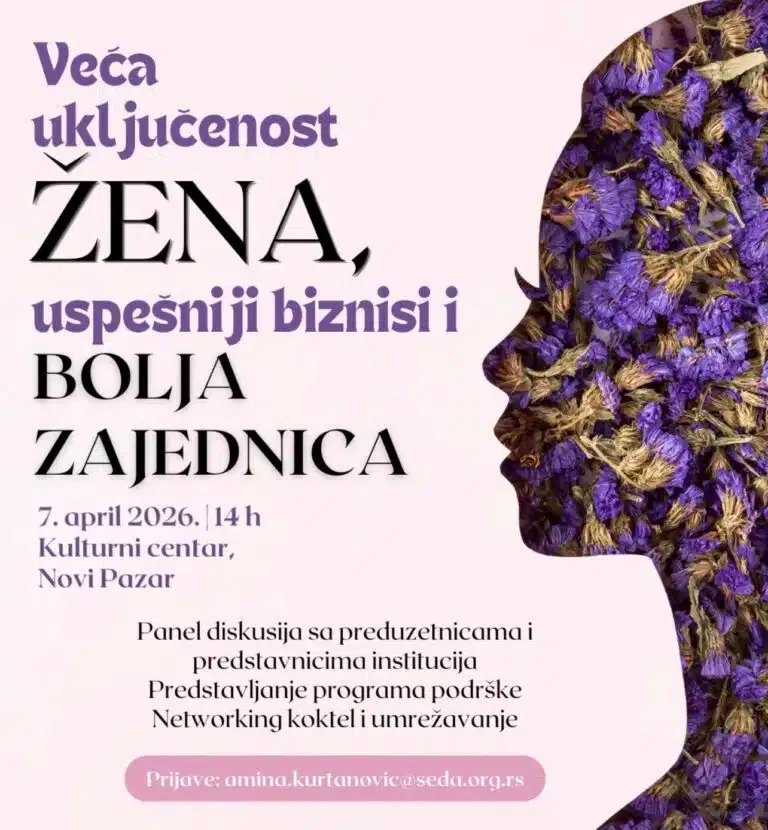 SEDA: Uloga žena u biznisu u fokusu panela u Novom Pazaru (VIDEO)