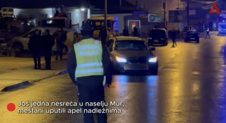 Teška saobraćajna nesreća u naselju Mur: četiri osobe prevezene u bolnicu (VIDEO)